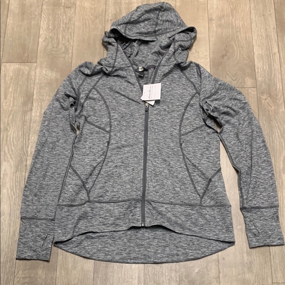 NWT Eddie‎ Bauer Full Zip Stretch Athleisure Hooded Free Set Performance Jacket - Picture 1 of 9